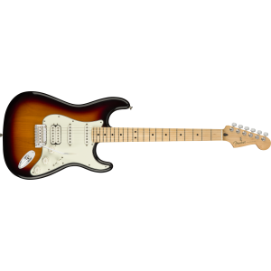 Fender Player Stratocaster HSS, Maple Fingerboard, 3-Color Sunburst Player Serie