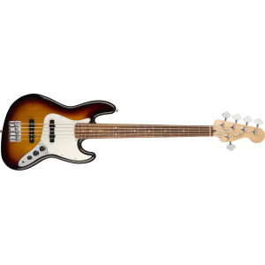 Fender Player Jazz Bass V, Pau Ferro Fingerboard, 3-Color Sunburst Player Series