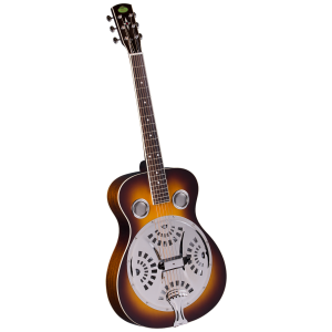 USED Regal RD-40V Studio Series Roundneck Resophonic Guitar, Vintage Sunburst