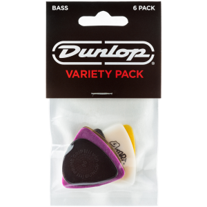 Dunlop Plektrum Variety Pack Bass PVP117 6-pack
