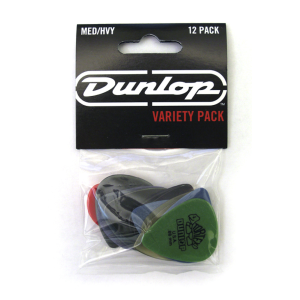 Dunlop Plektrum Variety Pack PVP102 12-pack Medium/Heavy