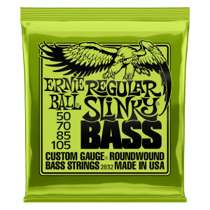 Elbassträngar Ernie Ball EB-2832 Regular Slinky Bass 050-105