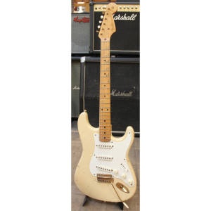 Fender Stratocaster Cunetto Mary Kaye see through blonde -96 serial R1091, beg. (Stockholm)