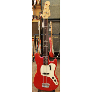 Fender Musicmaster Bass Dakota Red -72 serial 377948, beg. (Stockholm)
