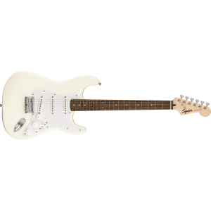 Squier Bullet Stratocaster Hard Tail, Arctic White Bullet