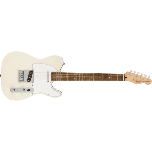 Squier Affinity Series Telecaster, Laurel Fingerboard, White Pickguard, Olympic White