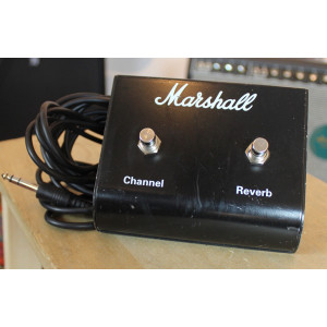 Marshall 2-button foot switch Channel/Reverb serial GD73828, beg. (Stockholm)