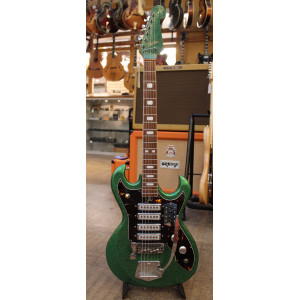 1968 Tele-Star Model 5004 Electric Guitar green sparkle