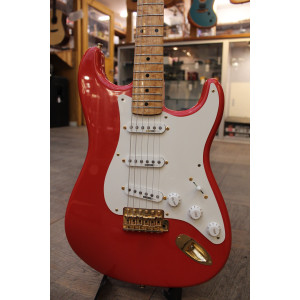 2008 Fender Custom Shop 1956 Stratocaster NOS fiesta red birdseye MN