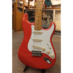 1996 Fender Stratocaster Hank Marvin Signature Model fiesta red MN MIJ